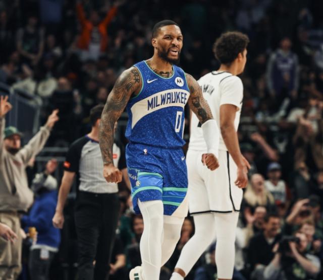 500胜负彩-两致胜抢断+大心脏三分 利拉德掌控雄鹿必胜公式